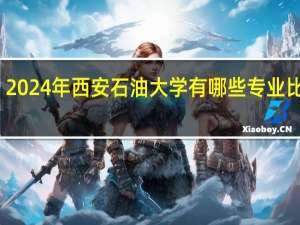 2024年西安石油大学有哪些专业比较好