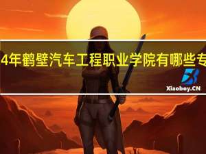 2024年鹤壁汽车工程职业学院有哪些专业比较好