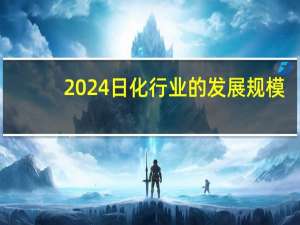 2024日化行业的发展规模：辅助AI分析解答-916.ISO.083