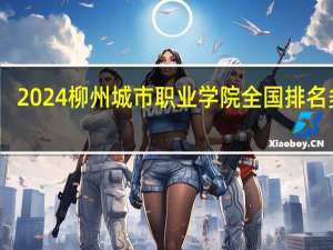 2024柳州城市职业学院全国排名多少