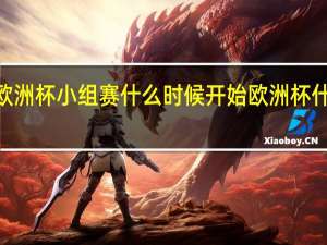 2024欧洲杯小组赛什么时候开始 欧洲杯什么时候开始_