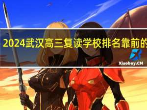 2024武汉高三复读学校排名靠前的学校