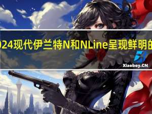 2024现代伊兰特N和NLine呈现鲜明的新外观