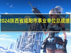 2024陕西省咸阳市事业单位总成绩怎么算