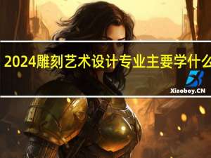 2024雕刻艺术设计专业主要学什么课程