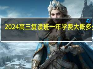 2024高三复读班一年学费大概多少钱