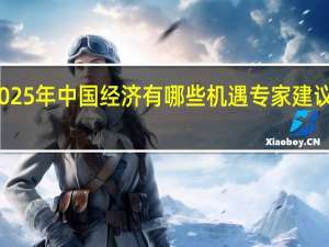 2025年中国经济有哪些机遇 专家建议引关注