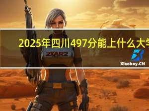 2025年四川497分能上什么大学