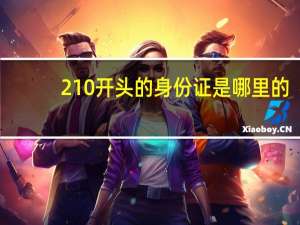 210开头的身份证是哪里的