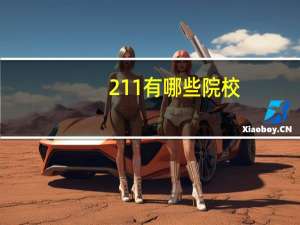 211有哪些院校