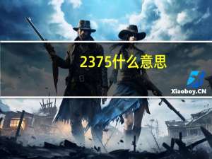 2375什么意思（2375 什么 意思）