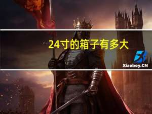 24寸的箱子有多大