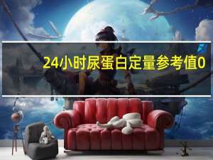 24小时尿蛋白定量参考值0.4（24小时尿蛋白定量参考值）