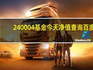 240004基金今天净值查询百度（240004）