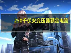 250千伏安变压器额定电流