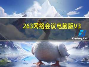 263网络会议电脑版 V3.7.5.11 官方版（263网络会议电脑版 V3.7.5.11 官方版功能简介）