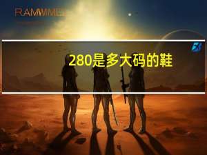 280是多大码的鞋