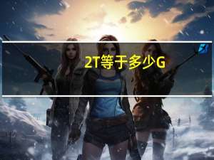 2T等于多少G