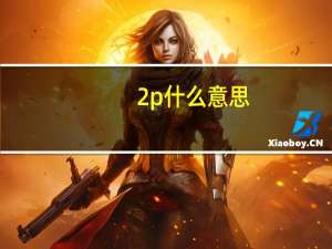 2p什么意思