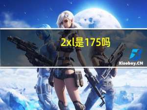 2xl是175吗