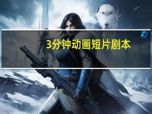 3分钟动画短片剧本