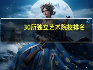 30所独立艺术院校排名