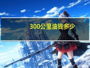300公里油钱多少