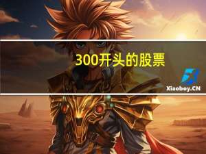 300开头的股票（300股票是什么意思）
