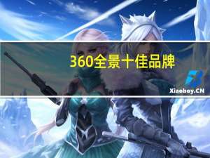 360全景十佳品牌