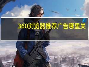 360浏览器推荐广告哪里关（360浏览器推荐怎么关）
