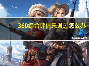 360综合评估未通过怎么办