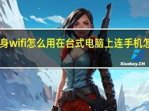 360随身wifi怎么用在台式电脑上连手机怎么总是掉线