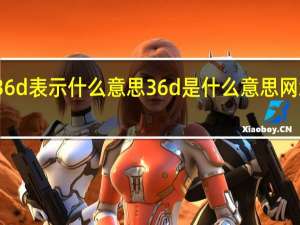 36d表示什么意思 36d是什么意思网络用语