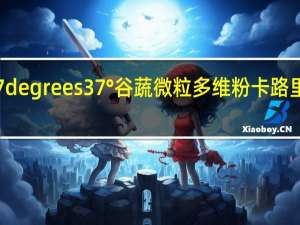 37degrees 37°谷蔬微粒多维粉卡路里是多少