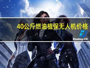 40公斤燃油植保无人机价格