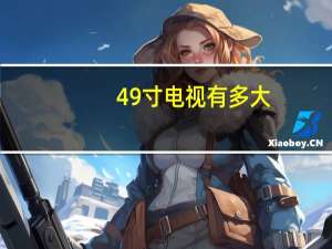 49寸电视有多大