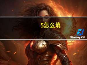 5%怎么填
