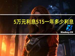 5万元利息515一年多少利息