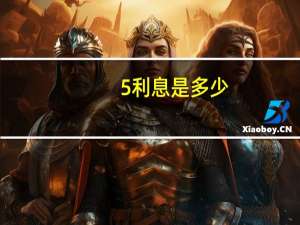 5利息是多少