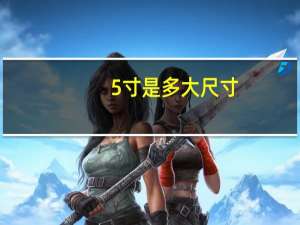 5寸是多大尺寸（5寸是多大）