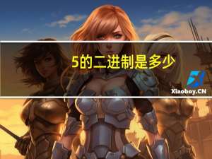 5的二进制是多少