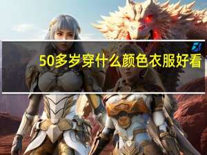50多岁穿什么颜色衣服好看