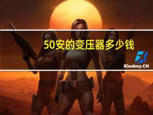 50安的变压器多少钱