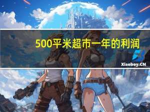 500平米超市一年的利润