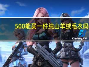 500能买一件纯山羊绒毛衣吗