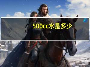 500cc水是多少