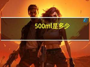 500ml是多少