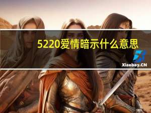 5220爱情暗示什么意思（5220）