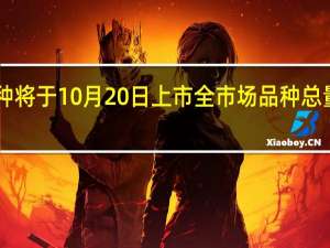 6个期权品种将于10月20日上市 全市场品种总量有望突破130个