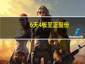 6天4板至正股份：股价短期涨幅明显高于同期上证指数但公司基本面未发生变化